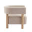 Fauteuil d'appoint rembourré Boucle-1829614273