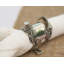 Western Frontier Pewter Cowboy Saddle Napkin Ring