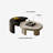 2-Piece Coffee Table Set with Marble Top