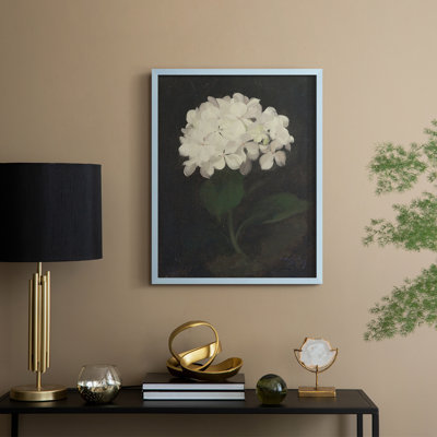 Vintage Floral Print CCXCIII Framed Print - Solid Wood
