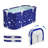 Portable Foldable Bathtub,foldable Soaking Bathtub For Adults, Freestanding Bathtubs, Hot Bath Tub, Ice Bath