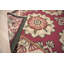 Tapis tissé à plat Vintage Rosuss de couleur framboise 9 pi 0 po x 12 pi 0 po Aubusson