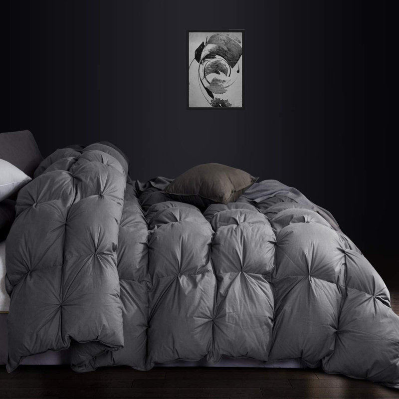 Polyester Comforter, Gray