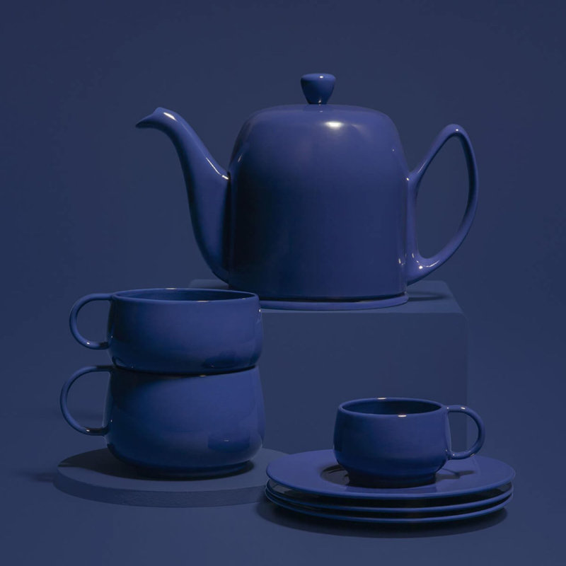 Teapot, 23 oz, Blue