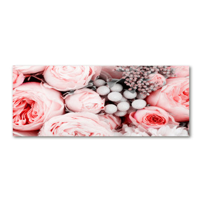 Bouquet Of Flowers - Wrapped Canvas Print