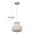 Javaeh  - Ceramic Bell-Shaped Pendant Light-688433474