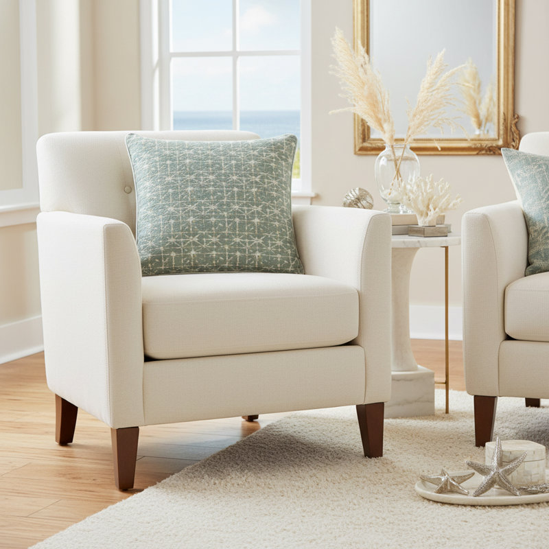 Foster Square Pillow Cover & Insert, Fennel
