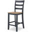 Tabouret de bar à hauteur de comptoir Gesthaven