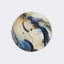 Limited Edition "Riding the Current" Fine Bone China Plate No. 3 by Fanyu Lin