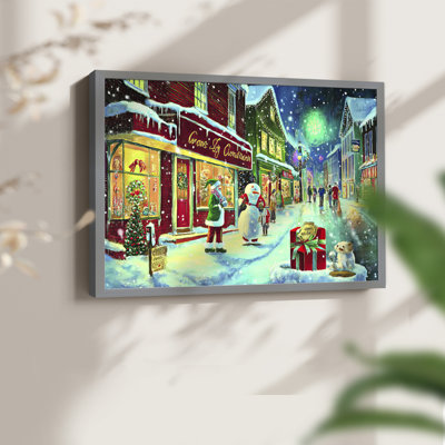 Art de Noël - CDXCII - Reproduction encadrée - Restickable