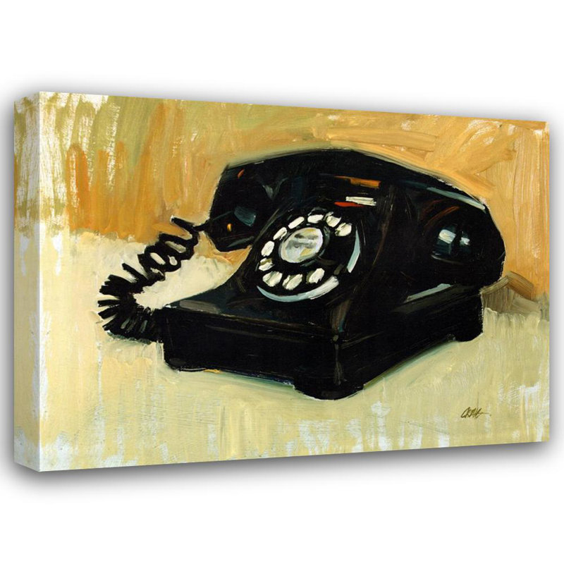 Téléphone, H 18 po x l 24 po