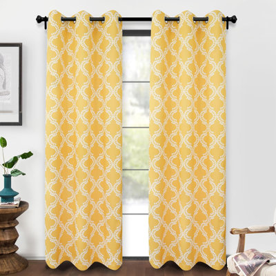 Room Darkening Curtains / Drapes Pair