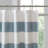 Shower Curtain With 3M Treatment Blue 72X84"