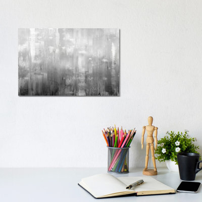 Textural 1 Piece Wrapped Canvas Wall Art