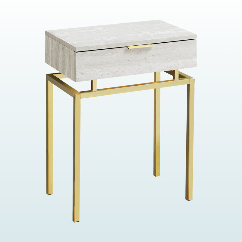 Iola Gold End Table