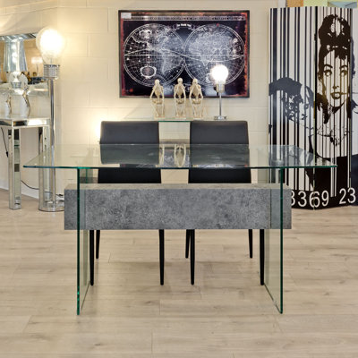 Elaine Glass Dining Set