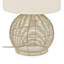 Lampe de table beige de 21,5 po Anazagene