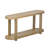 U_style modern minimalist ash veneer entryway table with streamlined desktop, perfect for study, hallway, and foyer
