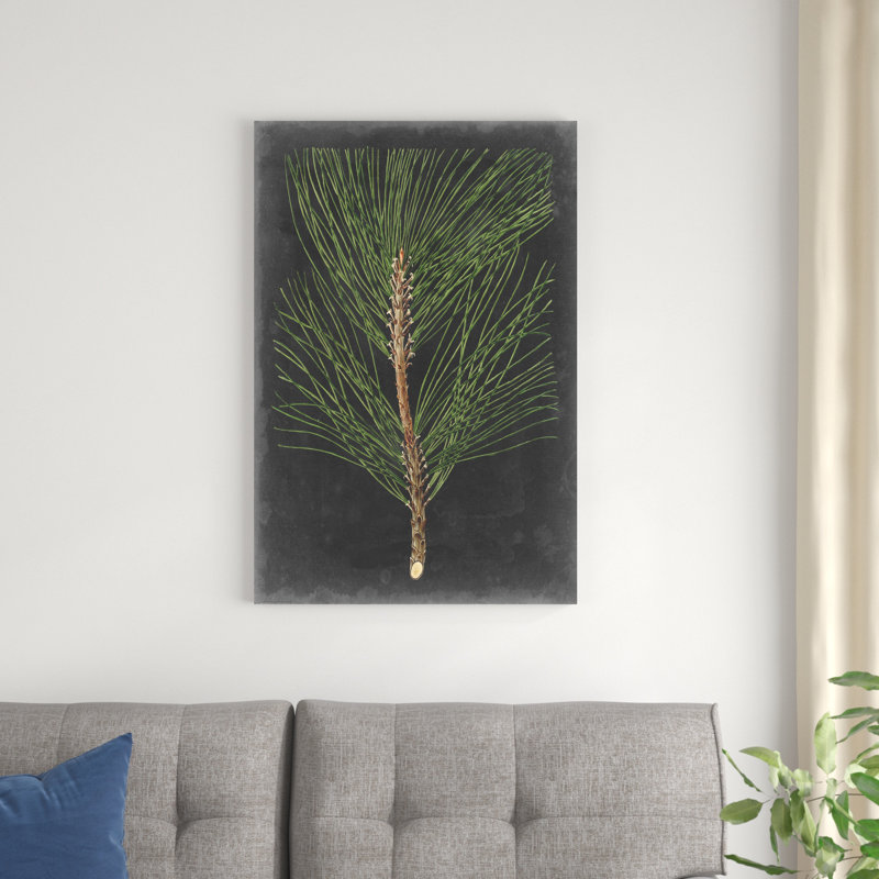 «Dramatic Pine I», peinture sur toile, H 36 po x l 24 po, Non, Unframed