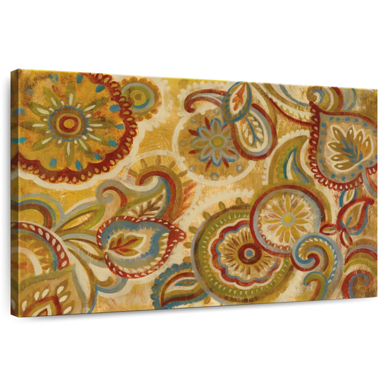 Kerner Mandala And Paisley, 8" H x 12" W