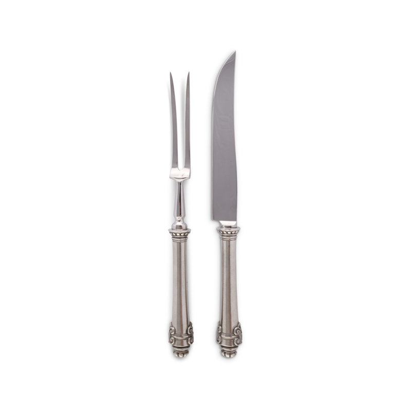 Medici Living 2 - Piece Stainless Steel Carving Set