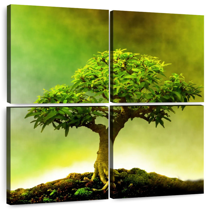 Harnek Green Bonsai Tree, 26" H x 26" W
