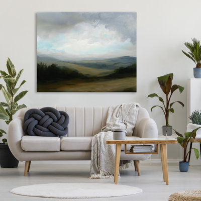 Refreshed Quiet Rolling Hills Canvas, design by Annabelle Hall