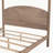 CaNopy Platform Bed with Headboard and Support Legs-235089449-235089457