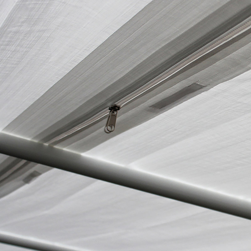 Housse de remplacement ajustable pour auvent très grand pour le lit EX1220, blanc