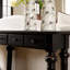 Élégante console à tiroir en bois-401576756