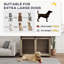 Furniture Style Crate with 2 Doors