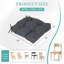 Coussins de chaise touffetés pour l'extérieur-1300343294