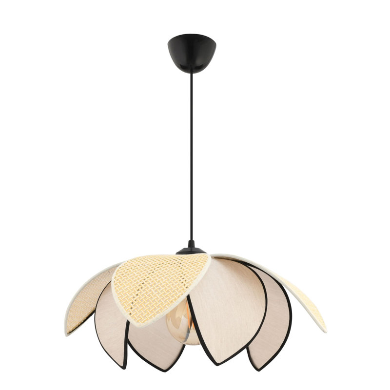 Chandelier, Latte Camel Brown/White