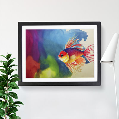 XH1022-3859X Fish Vol.1 1 Piece Single Picture Frame Painting