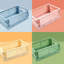 Mini paniers en plastique pour étagère de rangement pour la cuisine à domicile, paniers de rangement pliants empilables pour salle de bain-61803459-61803460