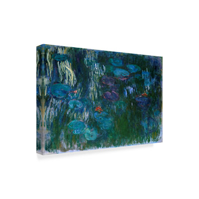 «Blue Water Lilies II» par Claude Monet - reproduction d'art sur toile