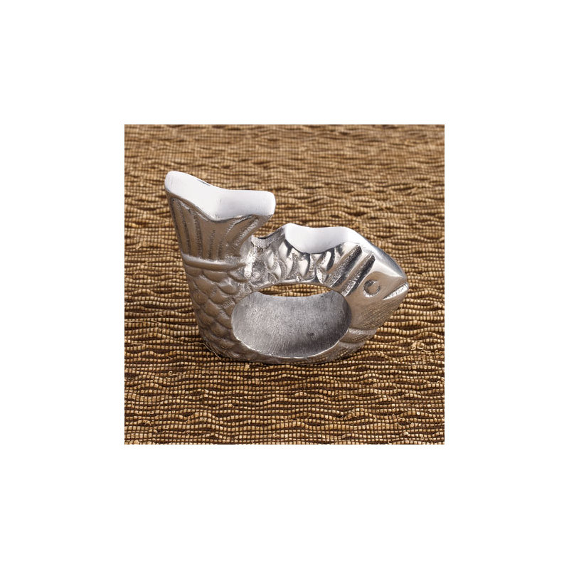 Rond de serviette poisson