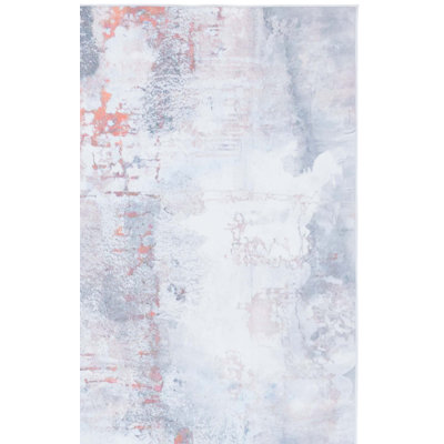 Zoen Performance Machine Washable Abstract Rug
