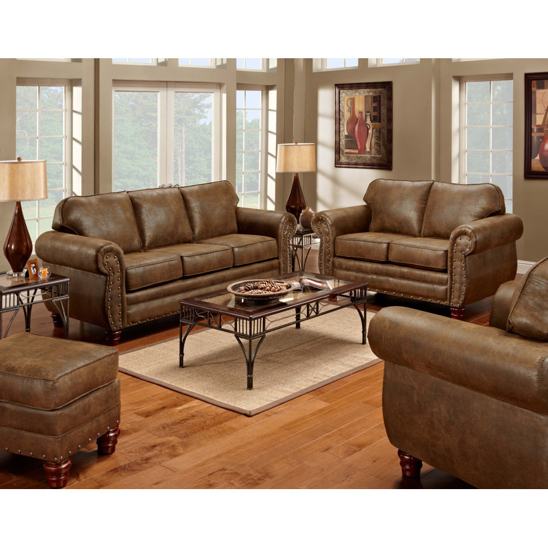 Aticus 4 - Piece Living Room Set