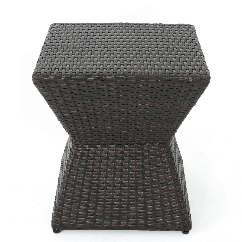 16 Outdoor Wicker End Table