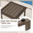 Arusha Rattan Coffee Table-1352650614