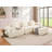Boneless L-shaped corduroy modular sofa with free combination and boneless-1870206059