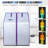 Ancel 1 - Person Portable Traditional Steam Sauna with Remote Control-99470204