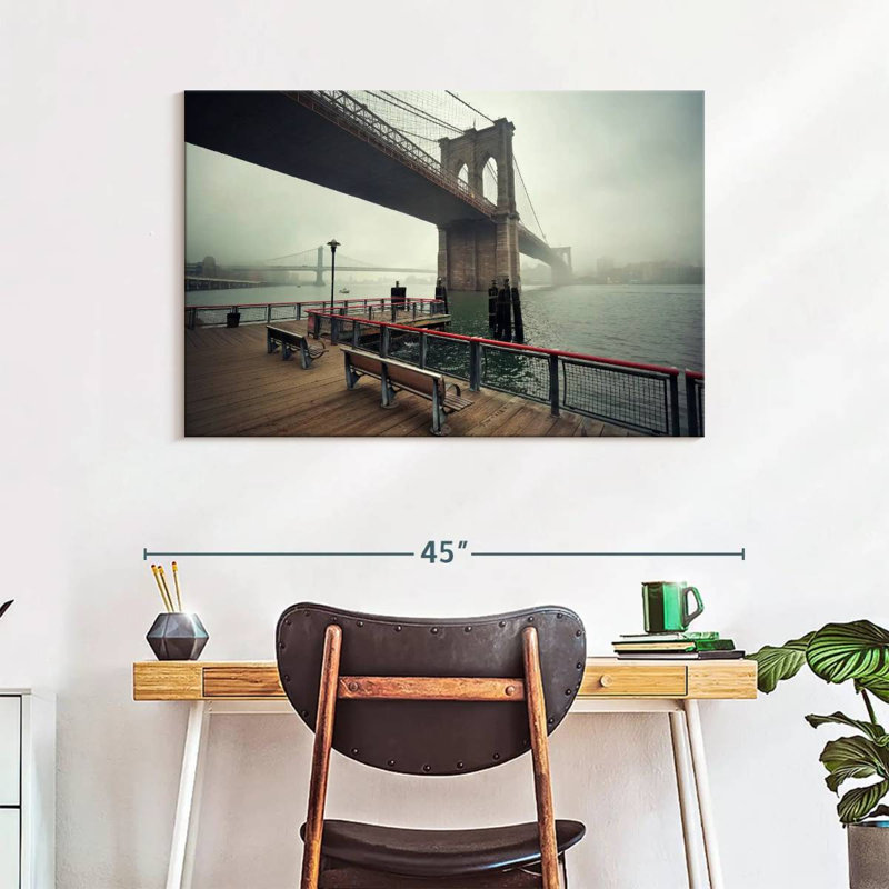 Lilie NYC Bridge, 26" H x 39" W