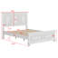Lit en bois de style champêtre rétro-1183014511-1183014509