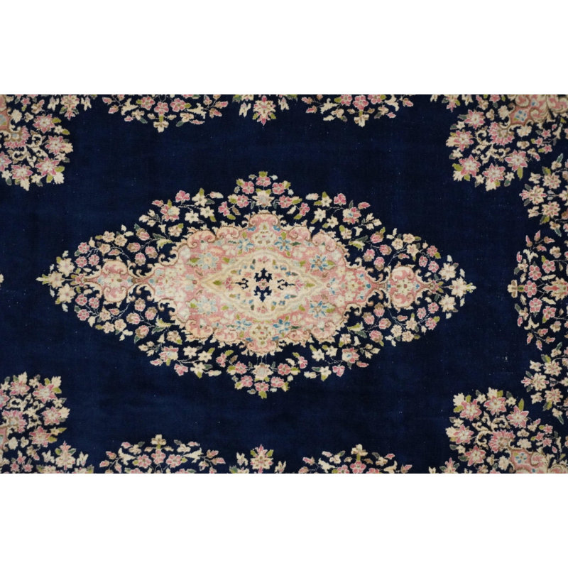 Oriental Area Rug in Navy