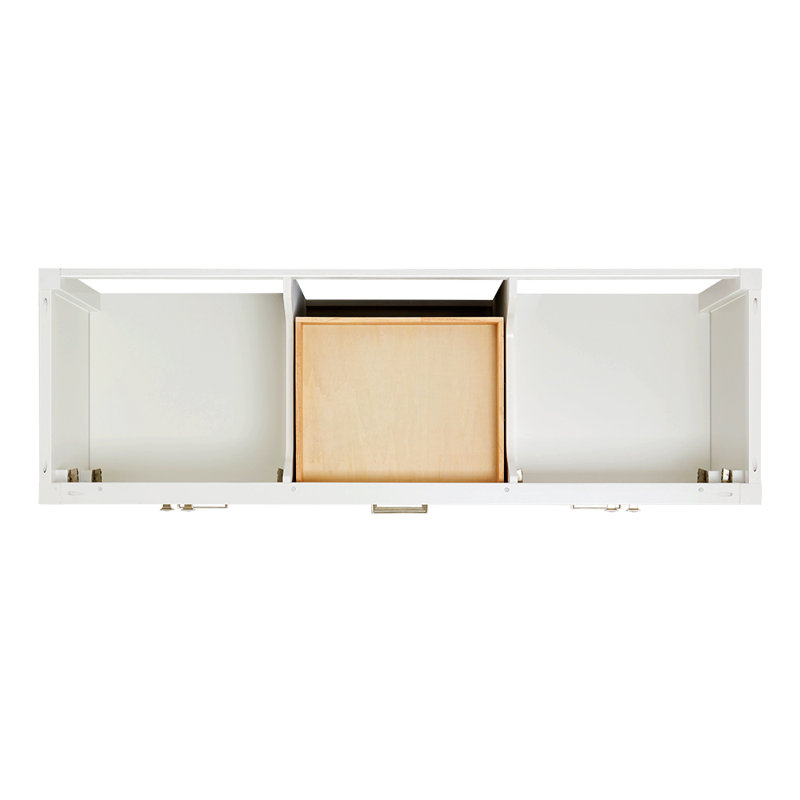 ARIEL Cambridge 66'' Double Bathroom Vanity Base Only, White