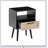 15.75 Inch Rattan End Table with Drawer, Nightstand for Living Room, Smooth Sliding and Secure Charging-512165067