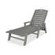 Nautical Chaise with Arms
