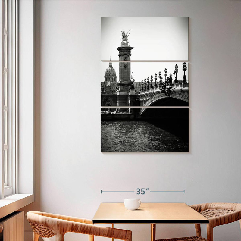 Lilie Alexandre III Bridge I, 65" H x 42" W